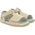 Szampańskie sandały BOBUX 727310 MIRROR SANDAL CHAMPAGNE SHIMMER 1