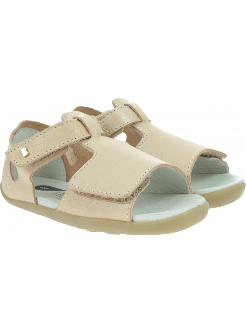 Szampańskie sandały BOBUX 727310 MIRROR SANDAL CHAMPAGNE SHIMMER Szampańskie sandały BOBUX 727310 MIRROR SANDAL CHAMPAGNE SHIMMER