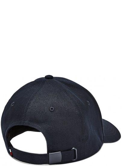 Granatowa Czapka z Daszkiem TOMMY HILFIGER Big Flag Cap AM0AM04508 DW5