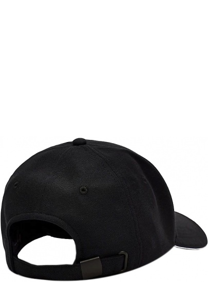 Czarne Czapka z Daszkiem TOMMY HILFIGER Elevated Corporate Cap AM0AM05763