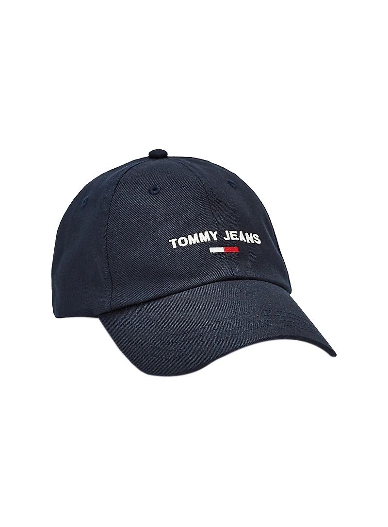 Czarna Czapka z Daszkiem TOMMY JEANS Tjw Sport Cap AW0AW08056 CBK Czarna Czapka z Daszkiem TOMMY JEANS Tjw Sport Cap AW0AW08056 CBK