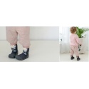 Granatowe Buciki Domowe ATTIPAS FLOWER GRAY 5