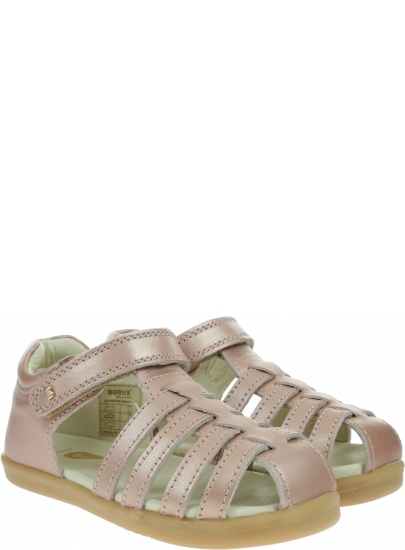 Różowe Zabudowane Sandały BOBUX Jump Rose Gold 831115