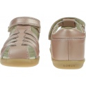 Różowe Zabudowane Sandały BOBUX Jump Rose Gold 831115