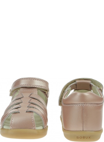 Różowe Zabudowane Sandały BOBUX Jump Rose Gold 831115