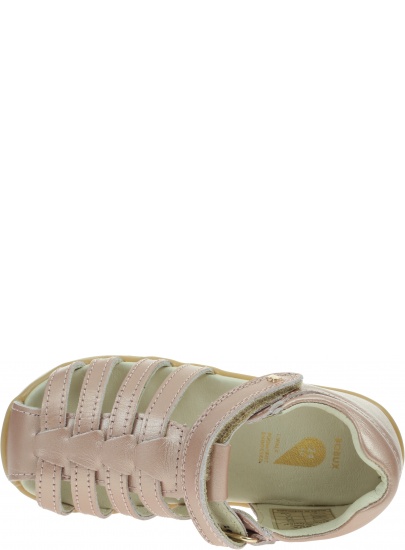 Różowe Zabudowane Sandały BOBUX Jump Rose Gold 831115