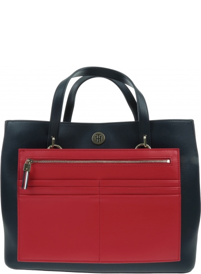 Torebka TOMMY HILFIGER Charming Tommy Workbag AW0AW08162 CJM