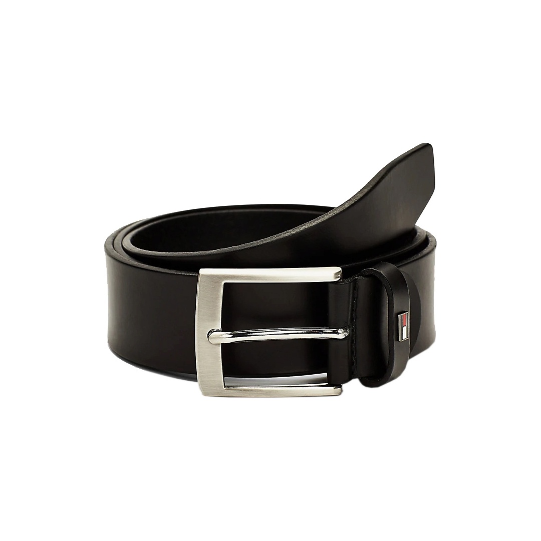 Pasek Męski TOMMY HILFIGER Adan Leather 3.5 Adj AM0AM05879 BDS