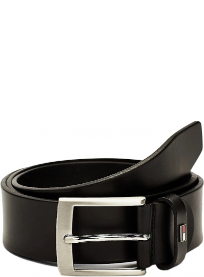 Pasek Męski TOMMY HILFIGER Adan Leather 3.5 Adj AM0AM05879 BDS
