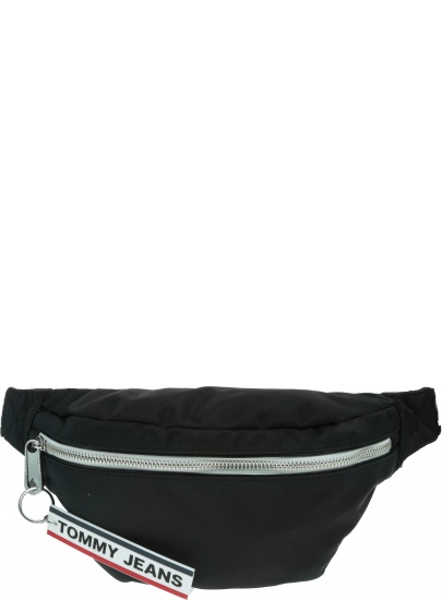 Czarna Nerka TOMMY JEANS Tjw Logo Tape Bumbag Nyl AW0AW08050 0F4