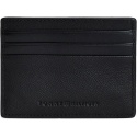 Mały Portfel na Karty TOMMY HILFIGER Th Solid Cc Holder AM0AM05846 BDS