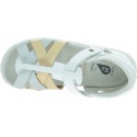 Białe Sandały BOBUX Tropicana White + Gold + Silver 634309