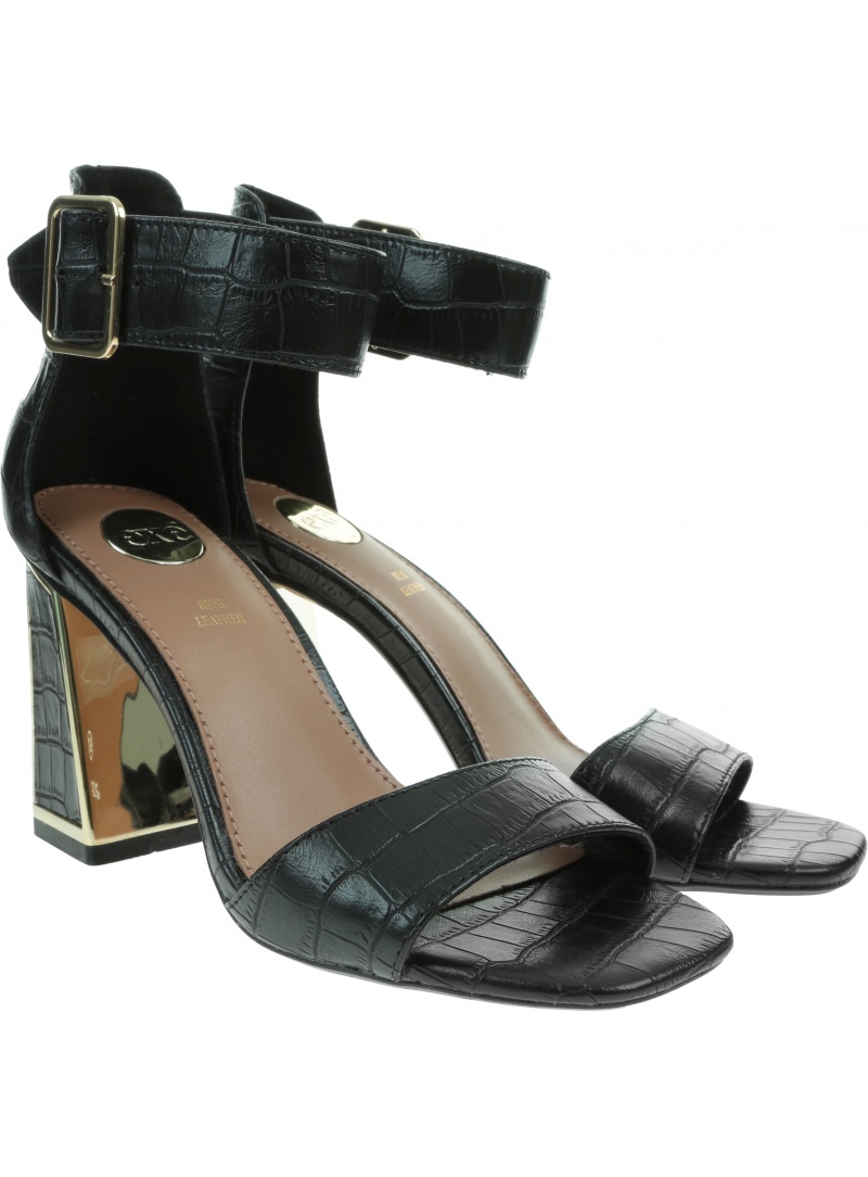 Czarne Sandały EXE Lucia 150 Black