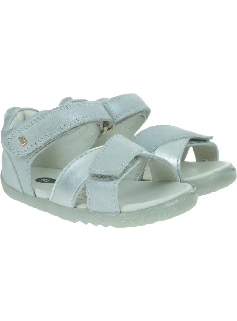Srebrne Sandały BOBUX 728708 Sail Silver Srebrne Sandały BOBUX 728708 Sail Silver