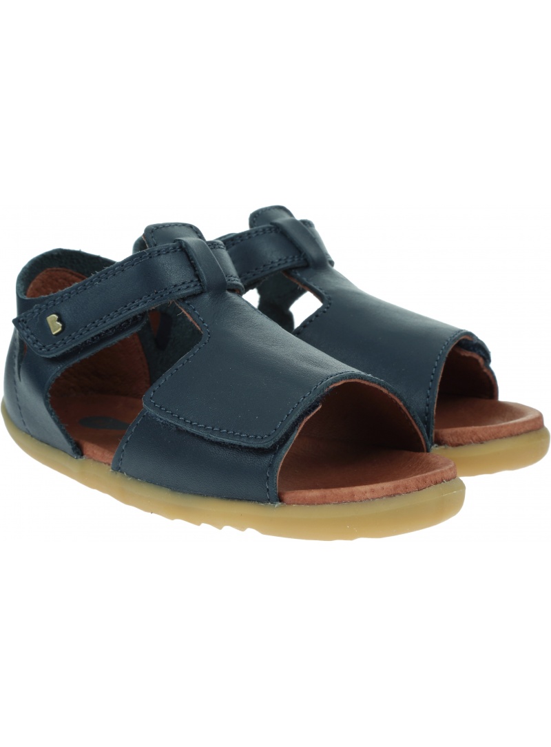 Granatowe Sandały BOBUX 727316 Mirror Navy Granatowe Sandały BOBUX 727316 Mirror Navy