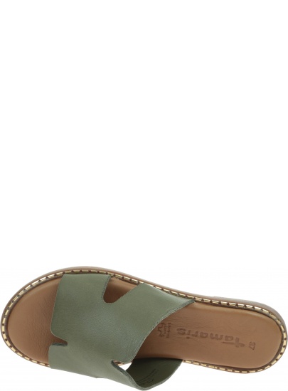 Zielone Klapki TAMARIS 1-27135/24 Khaki 707