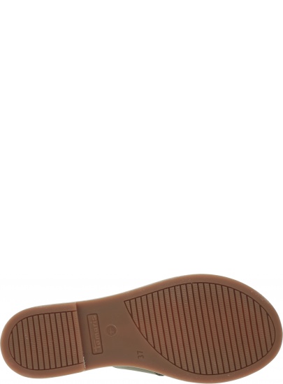 Zielone Klapki TAMARIS 1-27135/24 Khaki 707