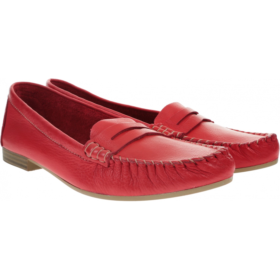 Czerwone Mokasyny TAMARIS 1-24213/24 Red 500