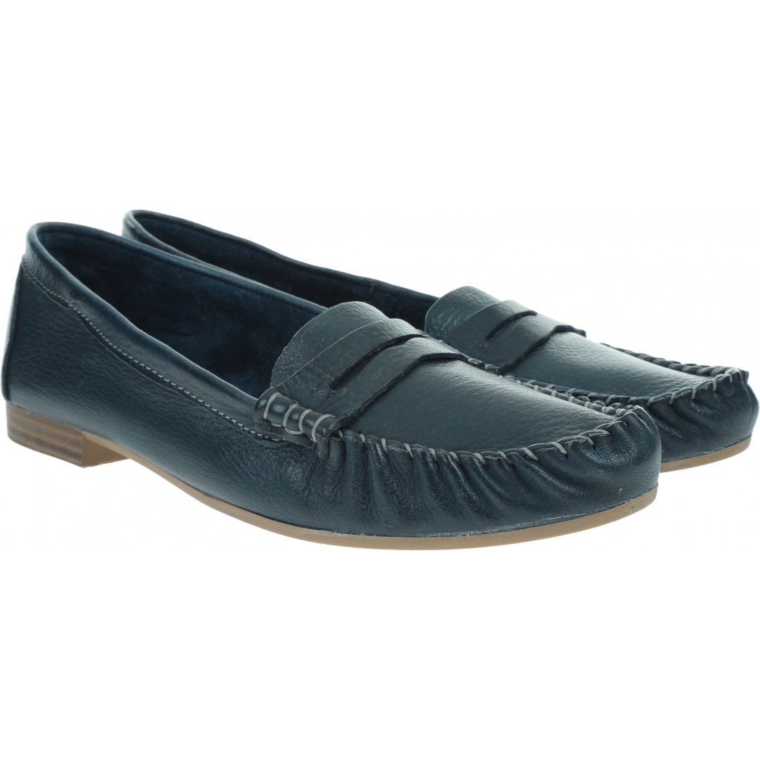 Granatowe Mokasyny TAMARIS 1-24213/24 Navy 805