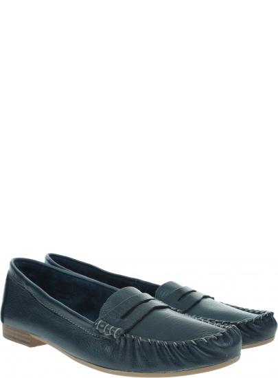 Granatowe Mokasyny TAMARIS 1-24213/24 Navy 805