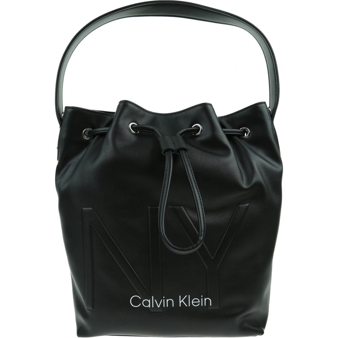 Torebka CALVIN KLEIN Ny Shaped Drawstring Md K60K606492 BAX