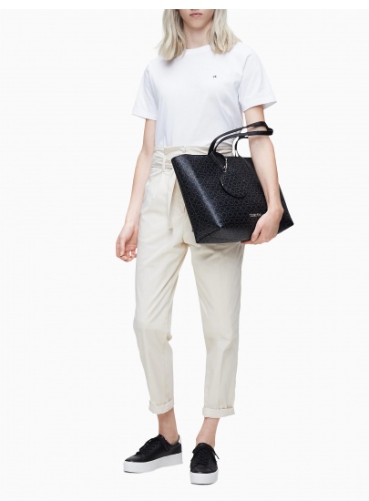 Torebka CALVIN KLEIN Ck Mono Shopper Md K60K606472 BLK