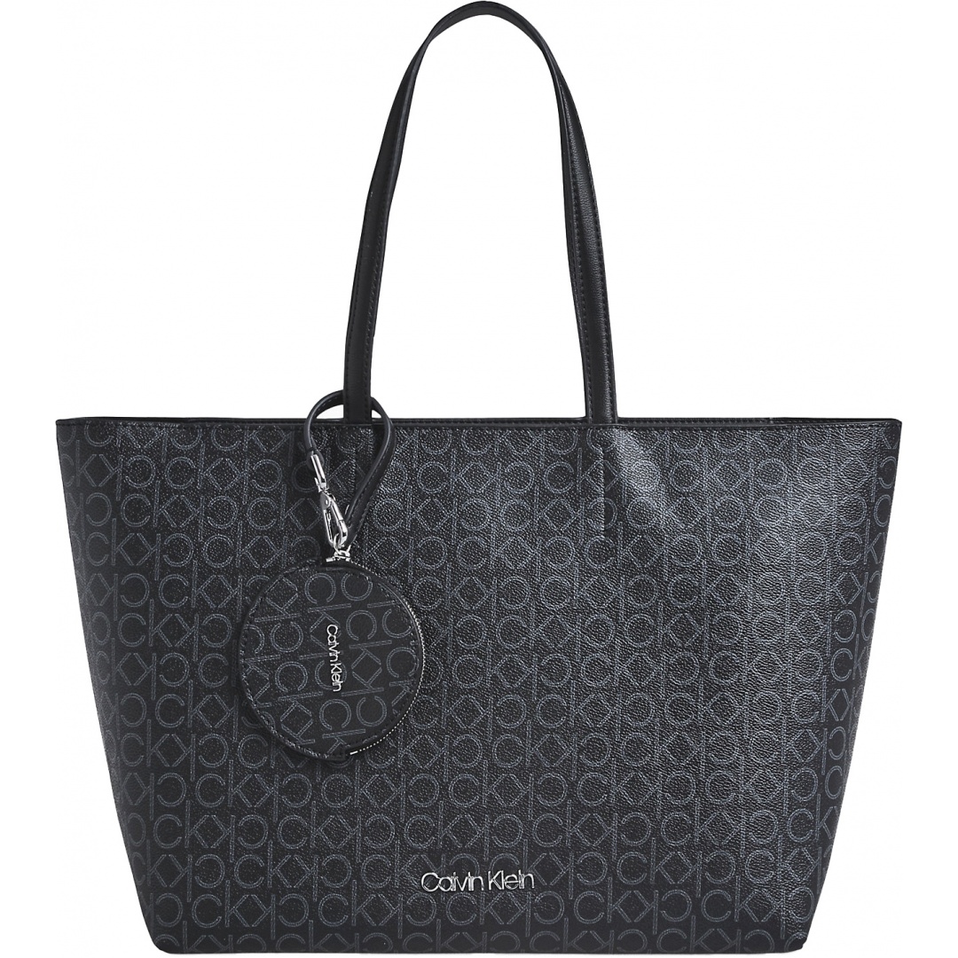 Torebka CALVIN KLEIN Ck Mono Shopper Md K60K606472 BLK