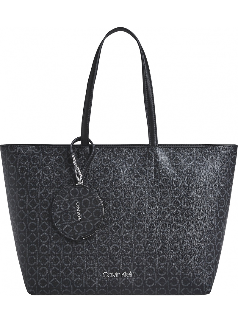 Torebka CALVIN KLEIN Ck Mono Shopper Md K60K606472 BLK Torebka CALVIN KLEIN Ck Mono Shopper Md K60K606472 BLK