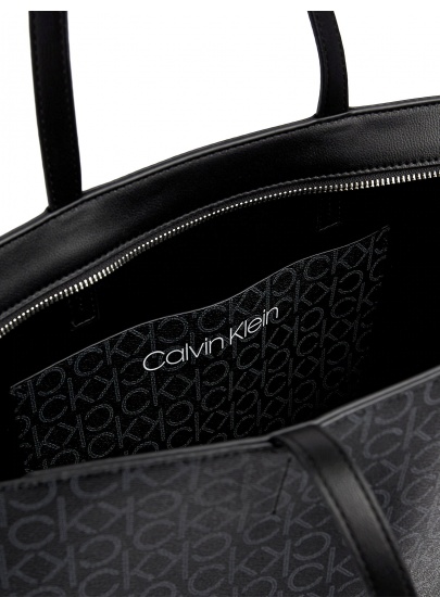 Torebka CALVIN KLEIN Ck Mono Shopper Md K60K606472 BLK