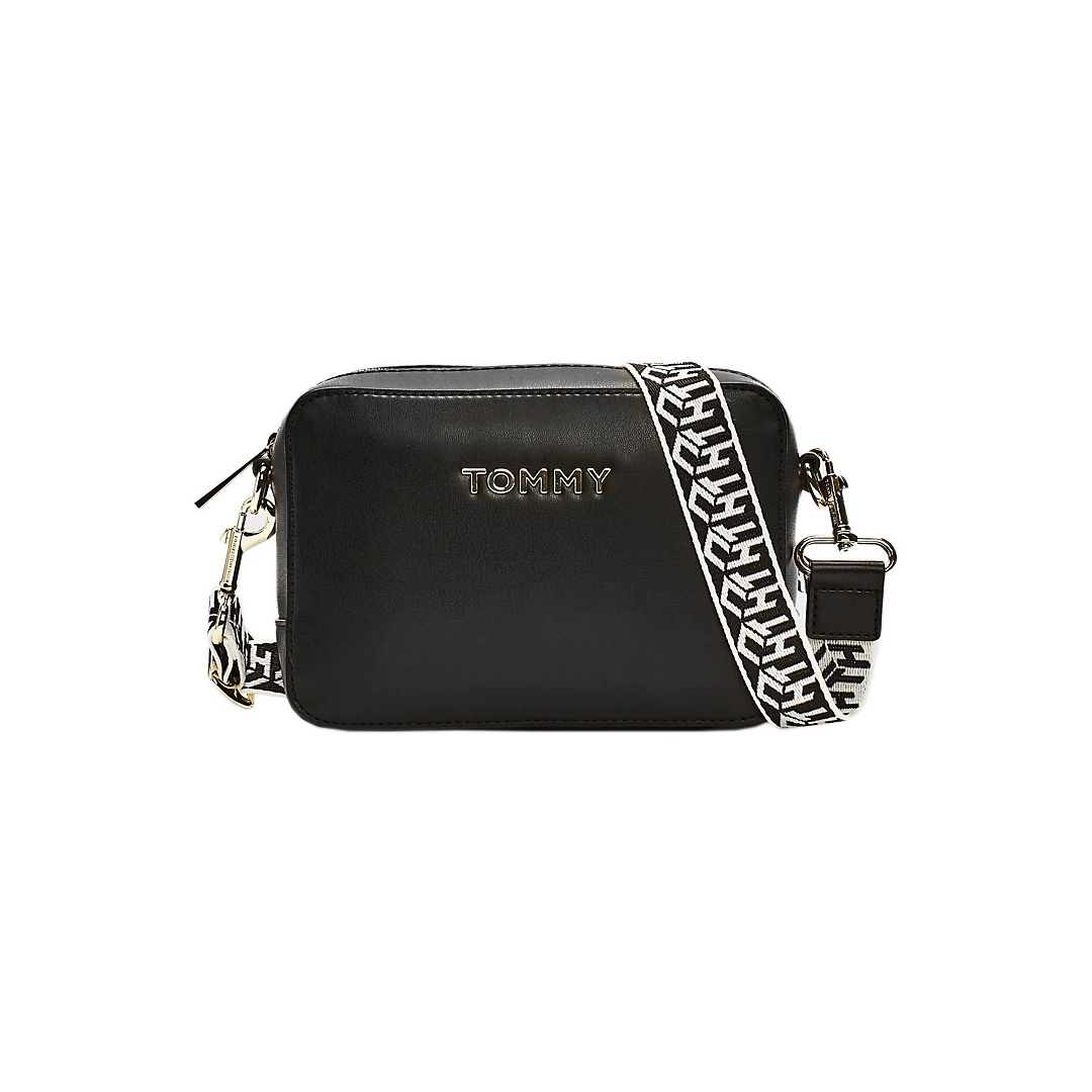 Torebka TOMMY HILFIGER Iconic Tommy Camera Bag AW0AW07950 BLK
