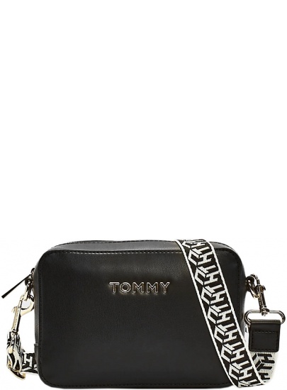 Torebka TOMMY HILFIGER Iconic Tommy Camera Bag AW0AW07950 BLK