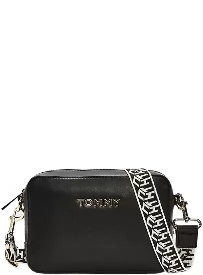 Torebka TOMMY HILFIGER Iconic Tommy Camera Bag AW0AW07950 BLK