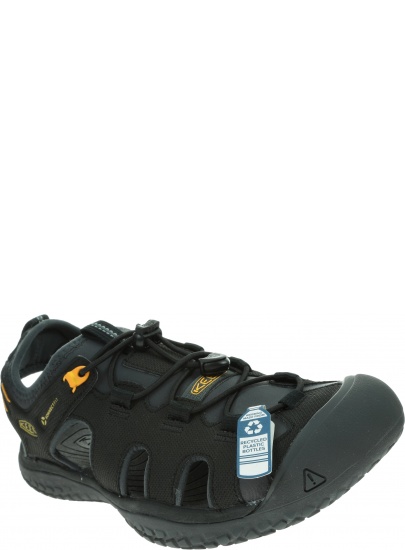 Sportowe Sandały KEEN Solar Sandal 1022246 Black/Gold