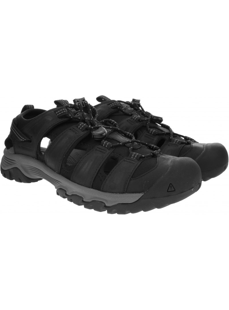 Sportowe Sandały KEEN Targhee III Sandal 1022426 Black/Grey