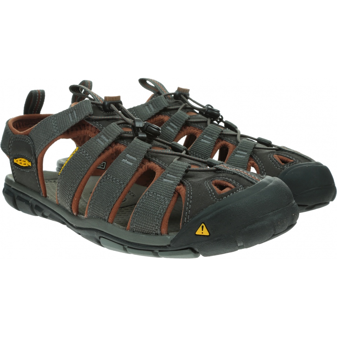 Sportowe Sandały KEEN Clearwater 1014456 Raven/Tortoise Shell