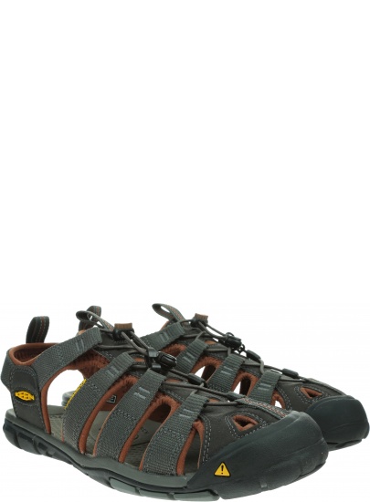 Sportowe Sandały KEEN Clearwater 1014456 Raven/Tortoise Shell