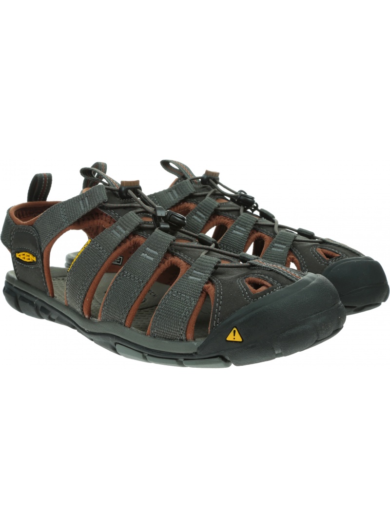 Sportowe Sandały KEEN Clearwater 1014456 Raven/Tortoise Shell