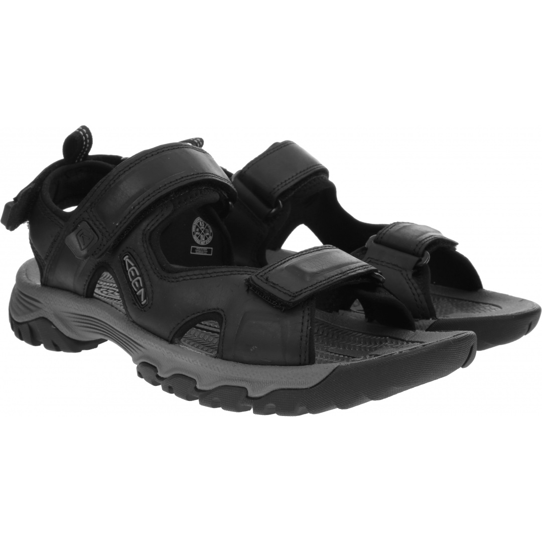 Sportowe Sandały KEEN Targhee III Open Toe Sandal 1022422 Black/Grey