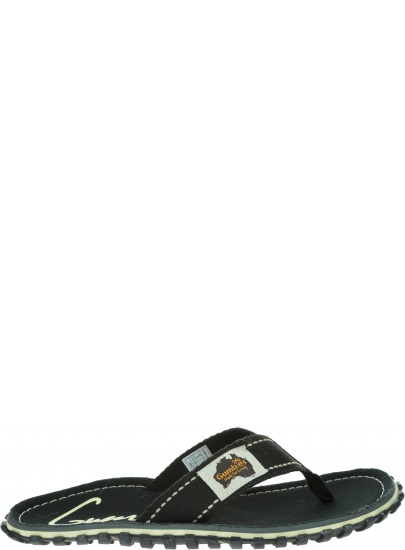 Japonki GUMBIES Islander Canvas Black
