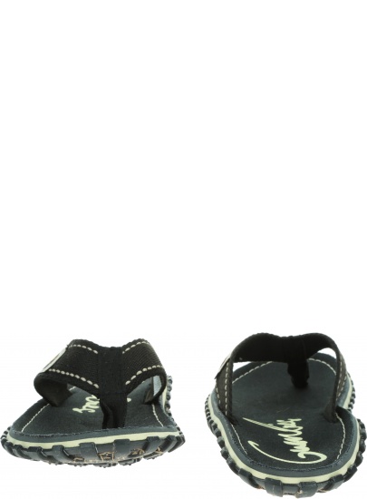Japonki GUMBIES Islander Canvas Black