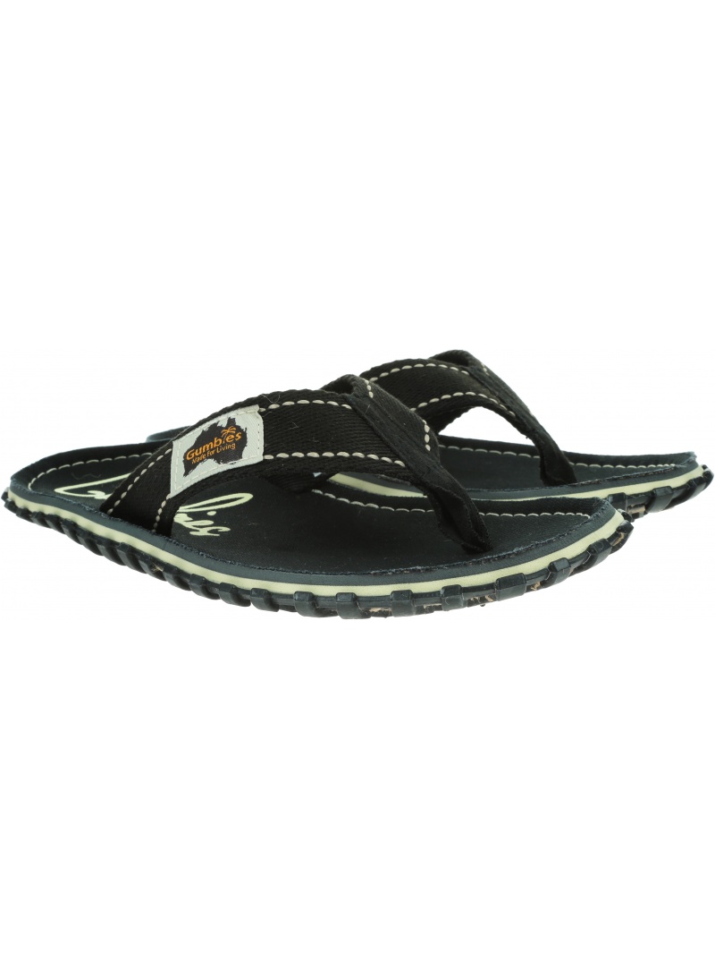 Japonki GUMBIES Islander Canvas Black Japonki GUMBIES Islander Canvas Black