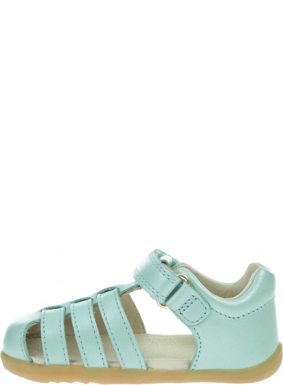 Miętowe Zabudowane Sandały BOBUX Jump Mint 723427