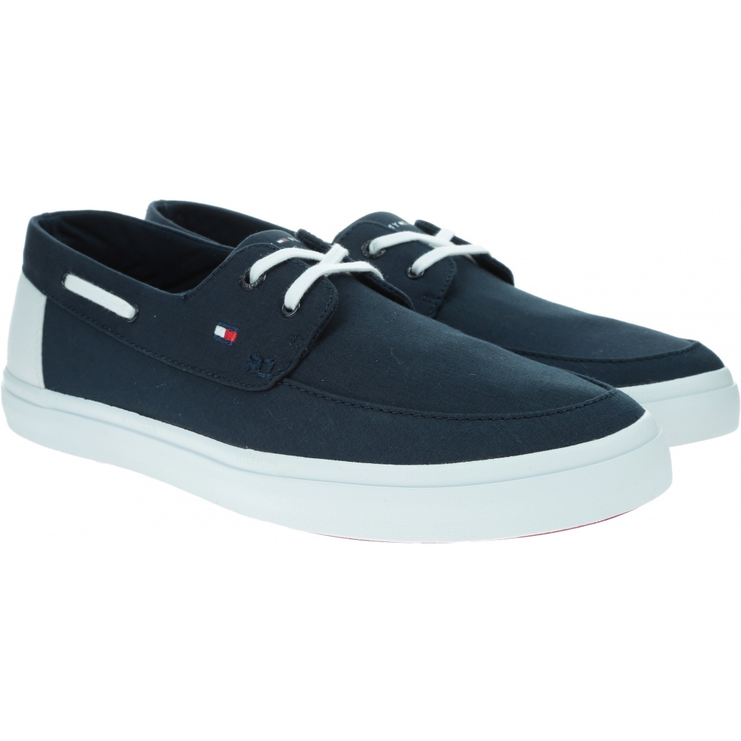 Sneakersy Męskie TOMMY HILFIGER Seasonal Core Boat Shoe Sneaker FM0FM02760