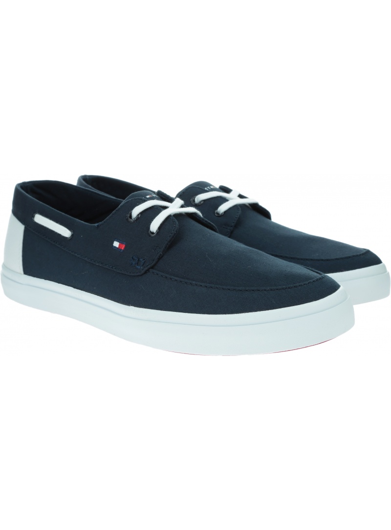 Sneakersy Męskie TOMMY HILFIGER Seasonal Core Boat Shoe Sneaker FM0FM02760 Sneakersy Męskie TOMMY HILFIGER Seasonal Core Boat Shoe Sneaker FM0FM02760