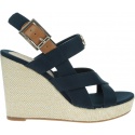 Espadryle Damskie TOMMY HILFIGER Basic Hardware High Wedge Sandal