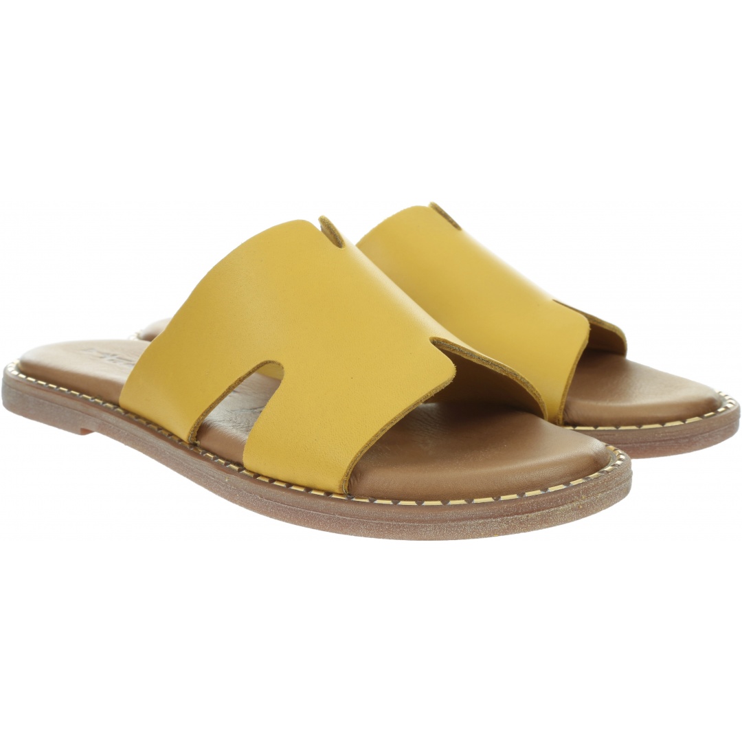 Żółte Klapki TAMARIS 1-27135/24 Yellow 602