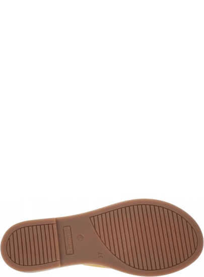 Żółte Klapki TAMARIS 1-27135/24 Yellow 602