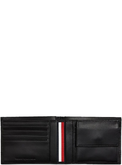 Duży Portfel Męski TOMMY HILFIGER Th Essential Extra Cc And Coin