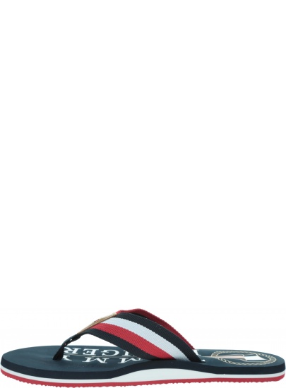 Japonki Męskie TOMMY HILFIGER Hilfiger Maritime Beach Sandal FM0FM02693 DW5
