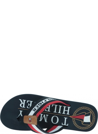 Japonki Męskie TOMMY HILFIGER Hilfiger Maritime Beach Sandal FM0FM02693 DW5